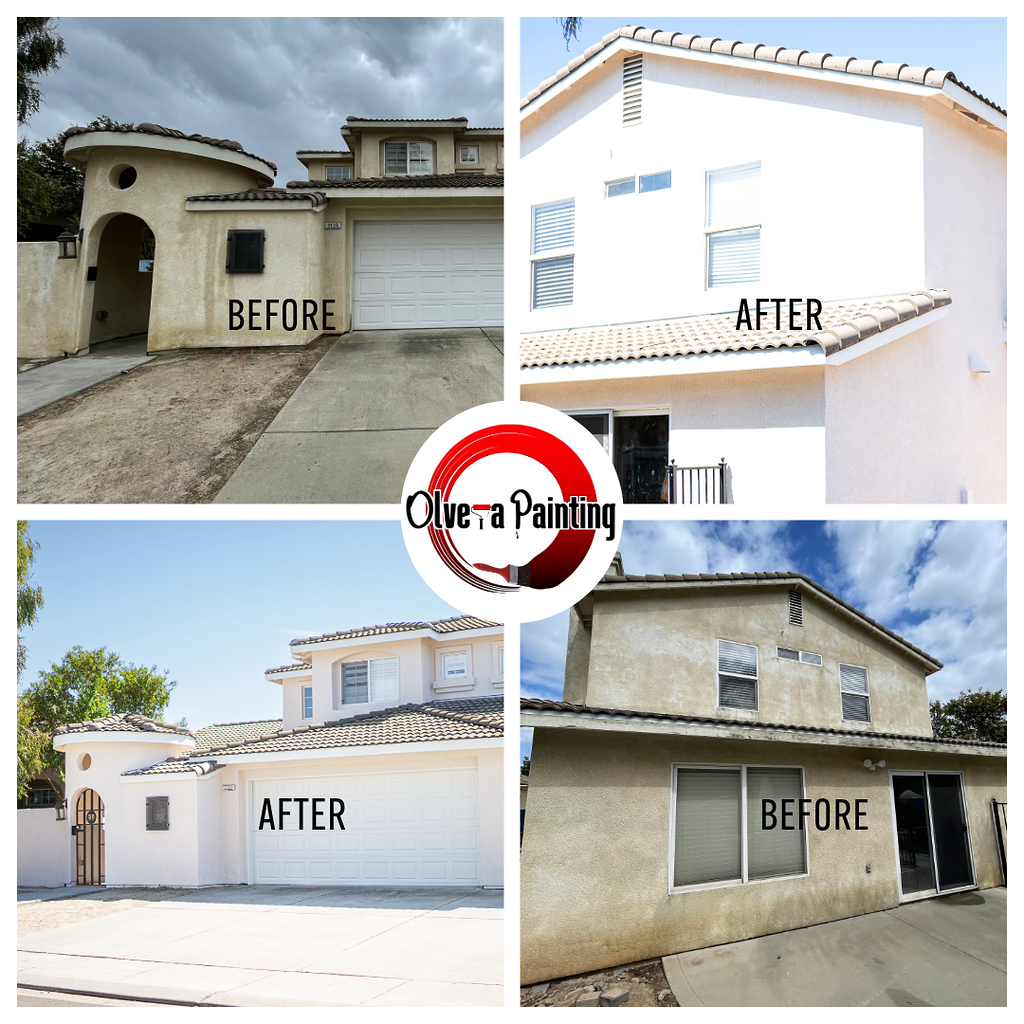 Stucco Exterior Repaint